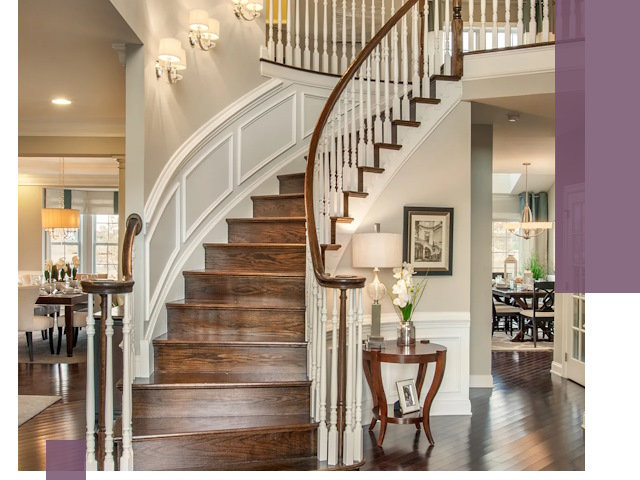 Изготовление лестниц под ключ в Биробиджане — металлокаркас и отделка