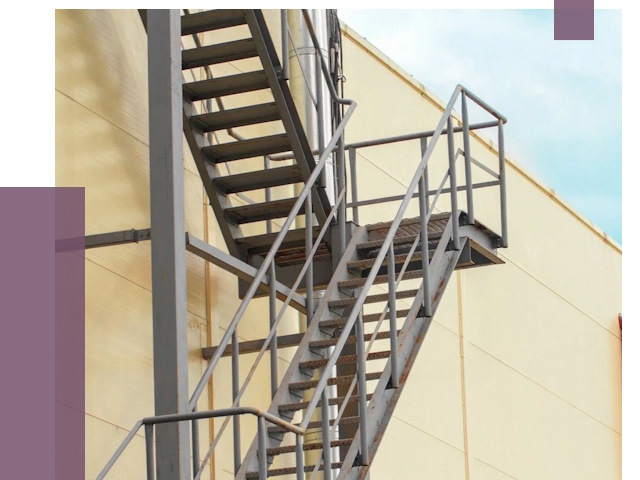 Пожарные лестницы в Биробиджане от 12166 руб. — монтаж и продажа | ПРОЛЁТ-Брб