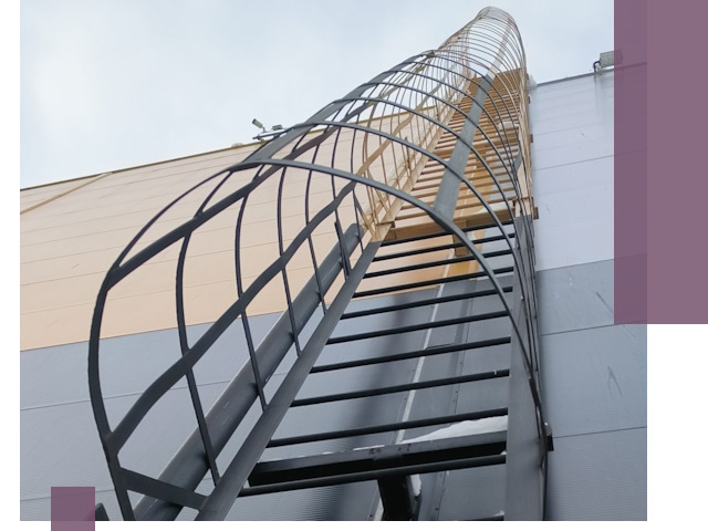 Изготовление и монтаж пожарных лестниц в Биробиджане профессионально