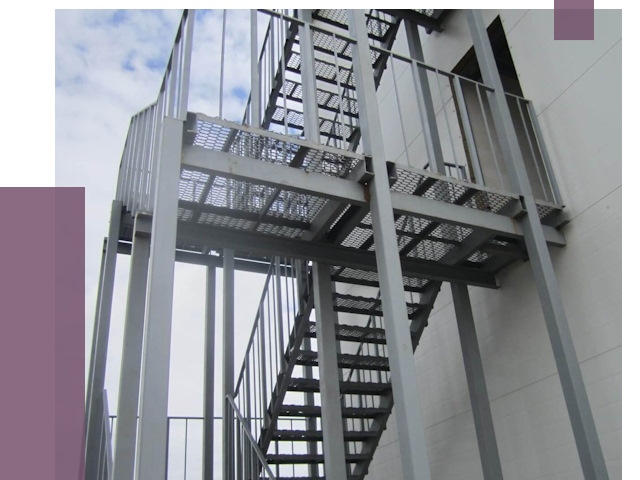 Монтаж пожарных лестниц в Биробиджане от 7705 руб.