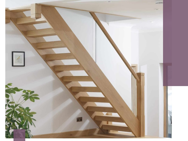 Изготовление деревянных лестниц под ключ в Биробиджане для дома