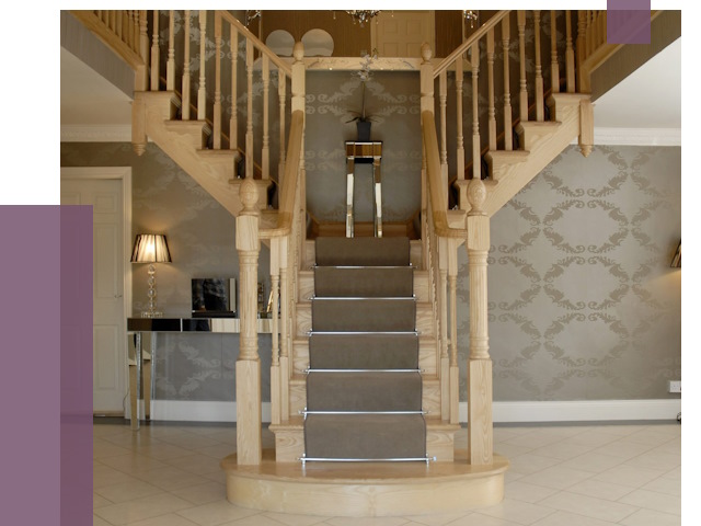 Монтаж деревянных лестниц в Биробиджане от 7553 руб. 