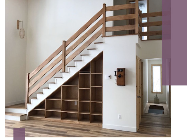 Монтаж деревянных лестниц под ключ в Биробиджане, качественно и быстро