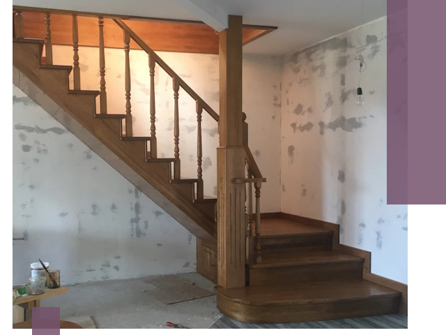 Ремонт деревянных лестниц в Биробиджане: быстро и качественно