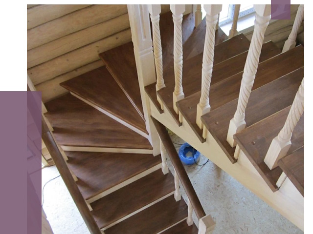 Реставрация деревянных лестниц в Биробиджане от 4258 руб.