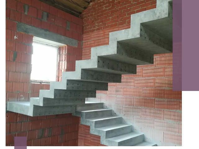 Бетонные лестницы под ключ в Биробиджане: монтаж, демонтаж, ремонт