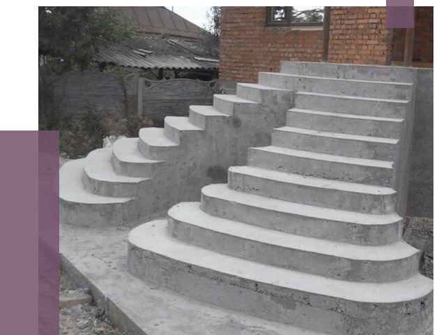 Монтаж бетонных лестниц в Биробиджане от 4258 руб. 