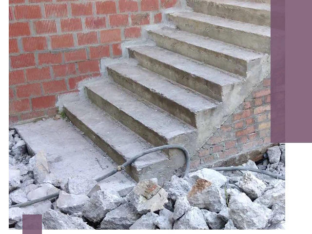 Демонтаж бетонных лестниц в Биробиджане: быстро и безопасно