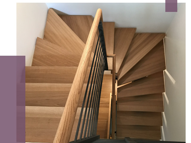 П-образные лестницы в Биробиджане под ключ от 48156 руб. | ПРОЛЁТ-Брб