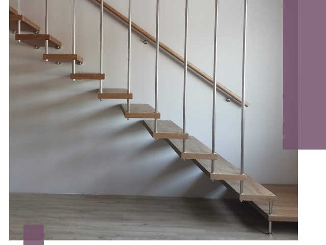 Демонтаж лестниц на больцах в Биробиджане быстро и аккуратно