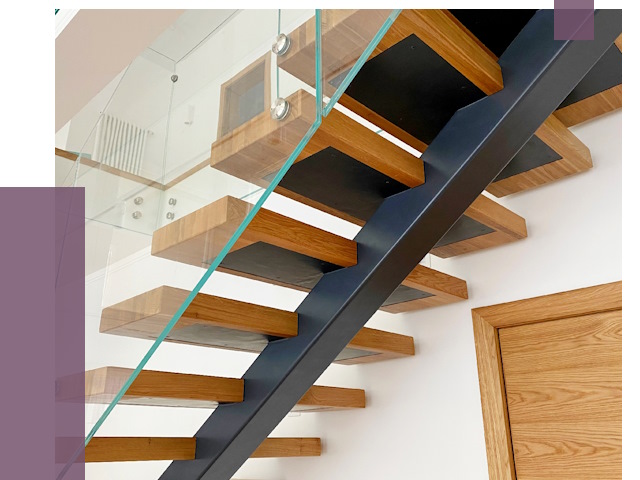 Лестницы на монокосоуре в Биробиджане от 18755 руб. под ключ | ПРОЛЁТ-Брб