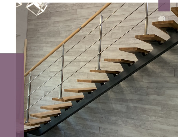 Изготовление лестниц на монокосоуре в Биробиджане от 75528 руб. 