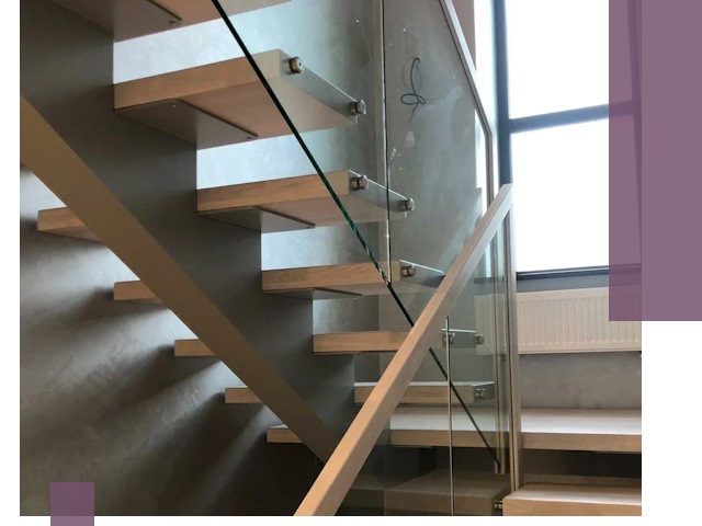 Изготовление лестниц на монокосоуре в Биробиджане с монтажом и гарантией