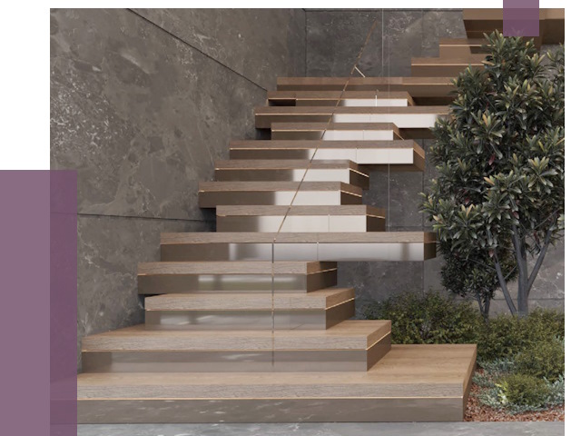 Современные лестницы в Биробиджане от 13686 руб. | ПРОЛЁТ-Брб