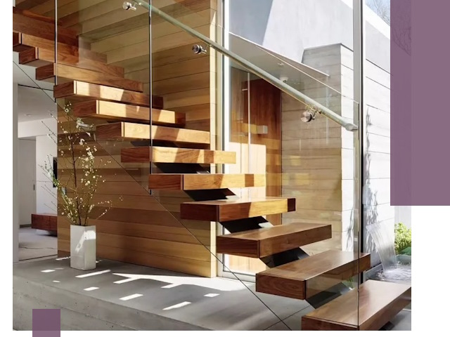 Современные лестницы на заказ в Биробиджане — изготовление и монтаж