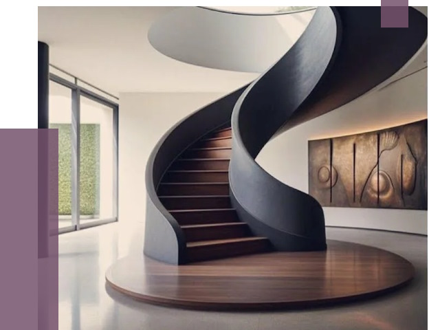 Элитные лестницы под заказ в Биробиджане от 187553 руб. — ПРОЛЁТ-Брб