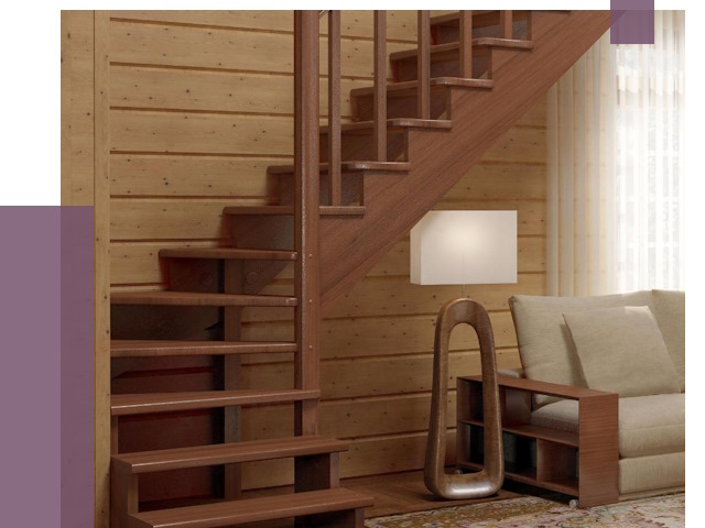 Лестницы эконом класса в Биробиджане от 18096 руб. бюджетные решения