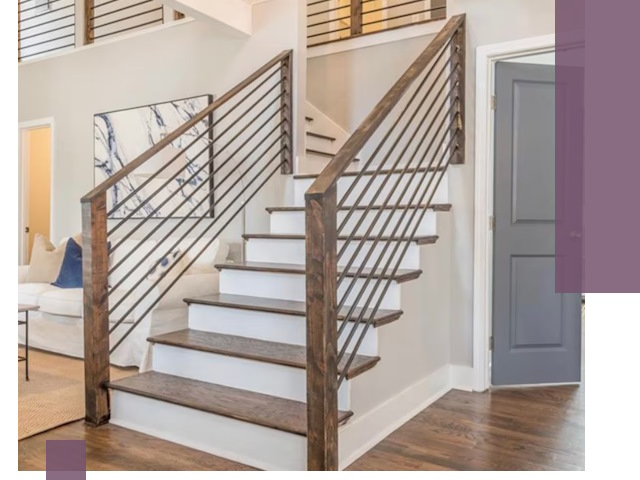 Лестницы для коттеджа под ключ в Биробиджане — изготовление и монтаж