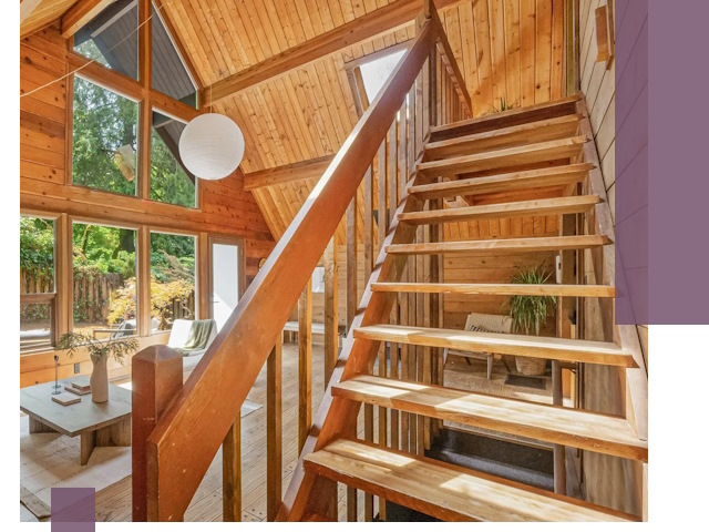 Лестницы для дачи под ключ в Биробиджане — изготовление и монтаж