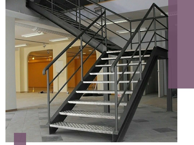 Лестницы для офиса в Биробиджане: изготовление, монтаж, демонтаж