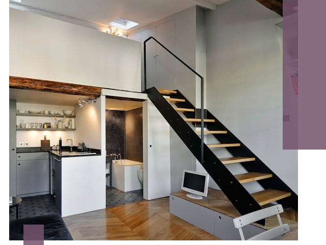 Лестницы на антресоль под ключ в Биробиджане — изготовление и монтаж