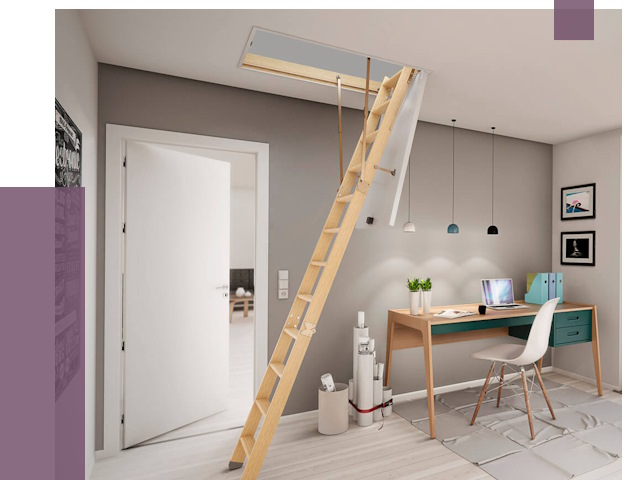 Чердачные лестницы в Биробиджане — от 14447 руб. | ПРОЛЁТ-Брб