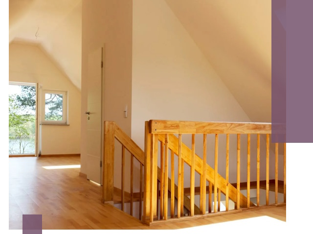 Мансардные лестницы на заказ в Биробиджане — монтаж и изготовление