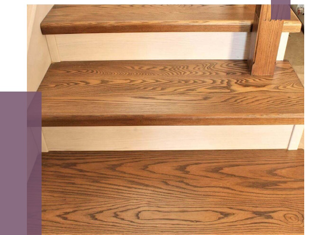 Буковые лестницы под ключ в Биробиджане от 12419 руб. 