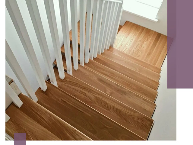 Лестницы из бука в Биробиджане: изготовление, монтаж и демонтаж