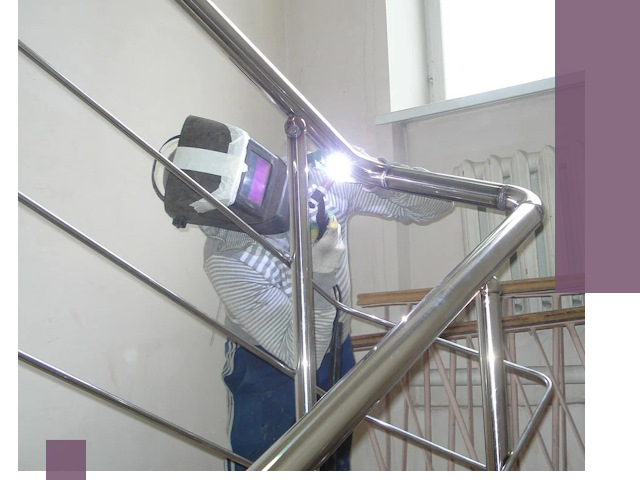 Монтаж перил и ограждений качественно в Биробиджане