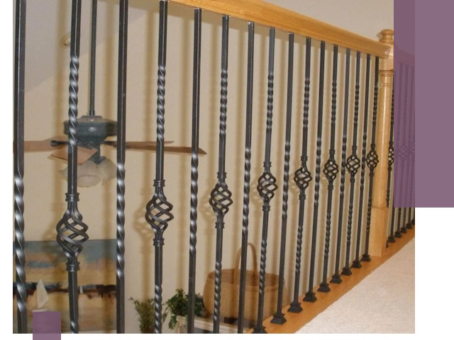Изготовление и монтаж кованных перил в Биробиджане под ключ