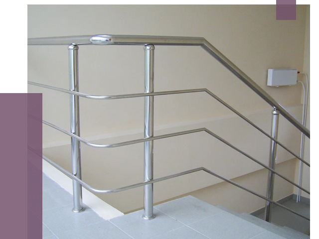 Алюминиевые перила в Биробиджане от 6286 руб. под ключ | ПРОЛЁТ-Брб