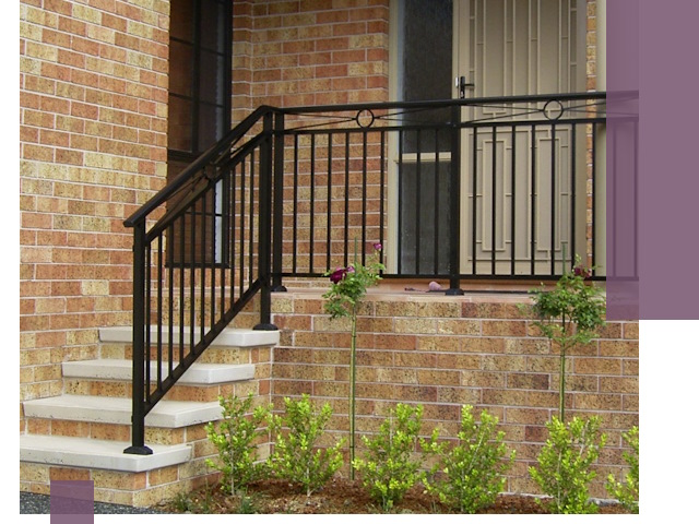 Уличные перила из металла под ключ в Биробиджане