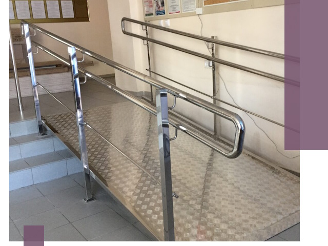 Перила для инвалидов в Биробиджане — надежные поручни и ограждения