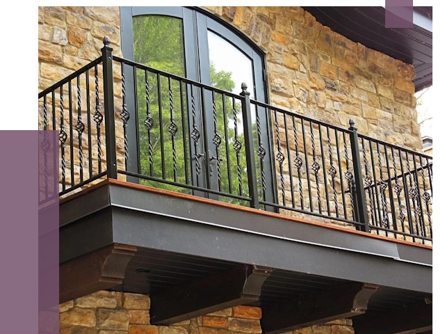 Балконные ограждения в Биробиджане от 7958 руб. — купить | ПРОЛЁТ-Брб