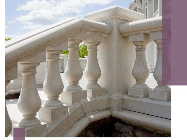 Балюстрады из металла и камня под ключ в Биробиджане