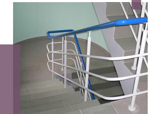 Перила в подъезде в Биробиджане — установка и замена от 7350 руб. | ПРОЛЁТ-Брб