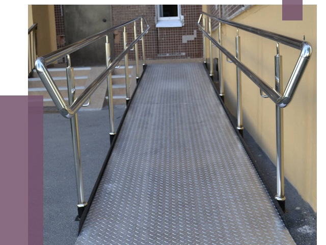 Пандусы в Биробиджане от 12166 руб. — установка для инвалидов | ПРОЛЁТ-Брб