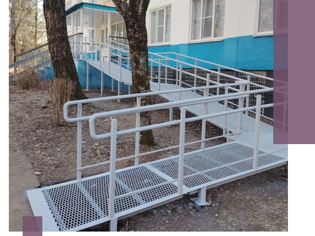 Пандусы под ключ в Биробиджане: изготовление, монтаж и демонтаж