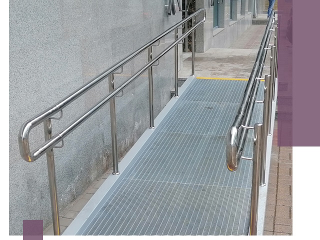 Пандусы для инвалидов в Биробиджане — изготовление и монтаж