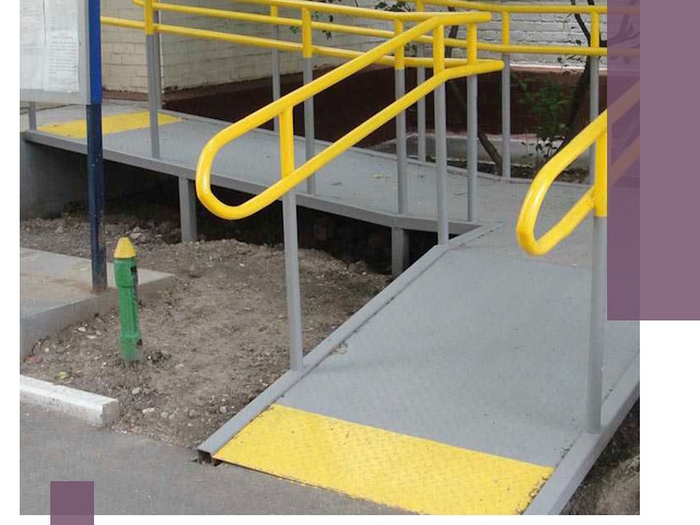 Монтаж пандусов для инвалидов в Биробиджане — быстро и качественно