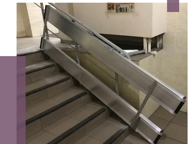 Откидные пандусы в Биробиджане от 6590 руб. — купить | ПРОЛЁТ-Брб