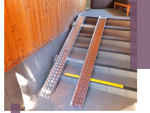 Складные пандусы под заказ и монтаж в Биробиджане