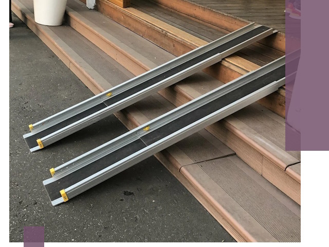 Телескопические пандусы под ключ в Биробиджане — изготовление и монтаж