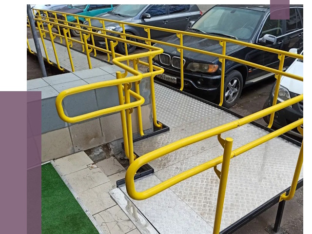 Стационарные пандусы в Биробиджане от 12166 руб. | ПРОЛЁТ-Брб