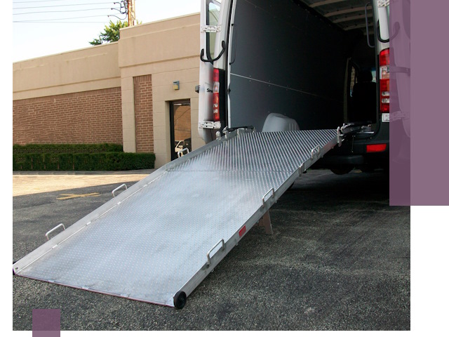 Мобильные пандусы в Биробиджане — производство, монтаж и аренда