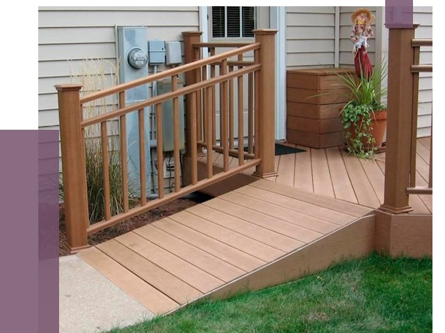 Пандус на крыльцо в Биробиджане под ключ от 7705 руб. 