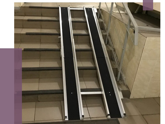 Установка пандуса в подъезд в Биробиджане от 7908 руб. под ключ | ПРОЛЁТ-Брб