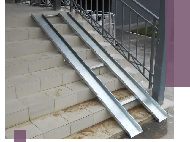 Пандусы для детских колясок в Биробиджане: изготовление и монтаж