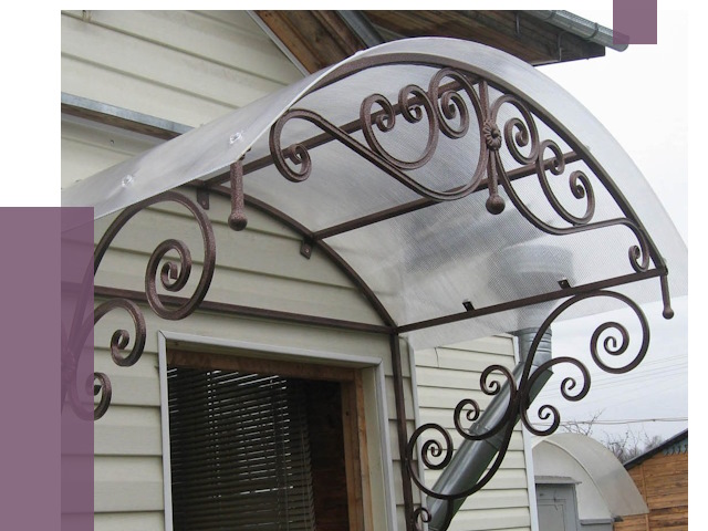 Изготовление козырьков в Биробиджане от 7299 руб. — заказать | ПРОЛЁТ-Брб